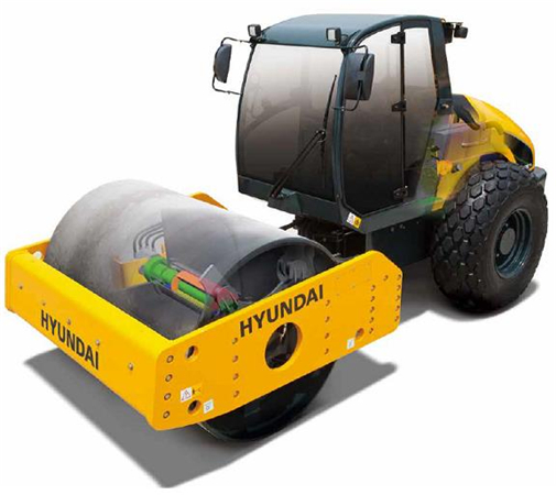 Hyundai HR70C-9, HR110C-9, HR120C-9, HR140C-9 (Tier 4F) Road Roller