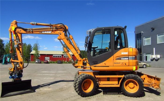 Case WX95, WX125 Wheeled Excavator Service Repair Manual