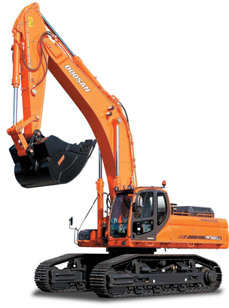 Daewoo Doosan DX480LC, DX520LC Excavator Service Repair Manual