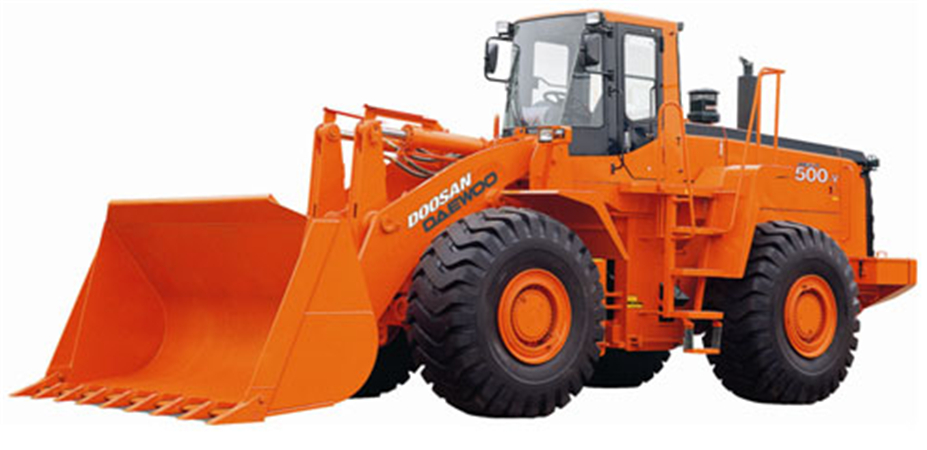 Doosan Mega 500-V (Tier II) Wheel Loader Operation & Maintenance Manual