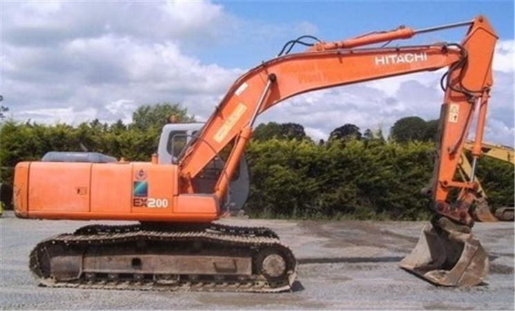 Hitachi EX200-5 Excavator Service Repair Manual