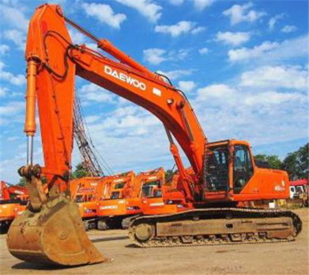 Daewoo Doosan Solar 400LC-V Excavator Operation & Maintenance Manual