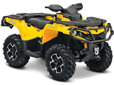 2009 Can-Am Outlander 500 / 650 / 800 Series, Renegade 500 / 800 Series ATV