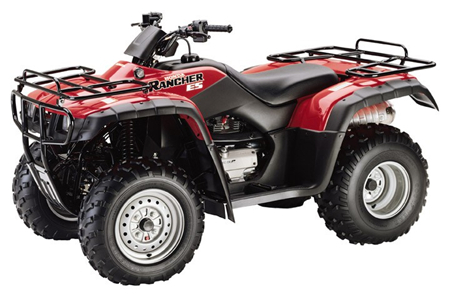 Honda TRX350TE / TRX350TM / TRX350FE / TRX350FM Fourtrax Rancher