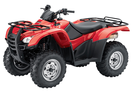 Honda TRX420FA / TRX420FPA Fourtrax Rancher AT ATV Service Repair Manual