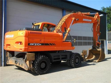 Doosan DX210W Wheel Excavator Service Repair Manual