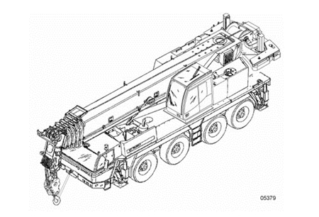 Tadano Faun ATF 80-4 Crane Service Repair Manual