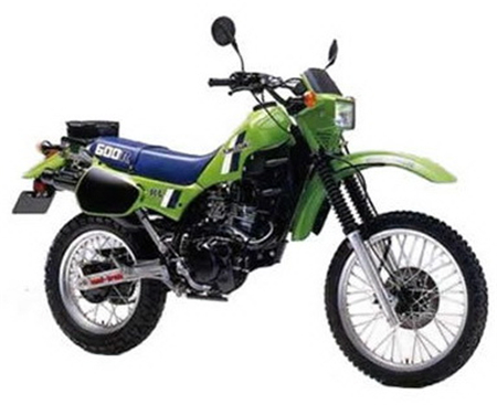 1984 Kawasaki KLR600 Motorcycle Service Repair Manual