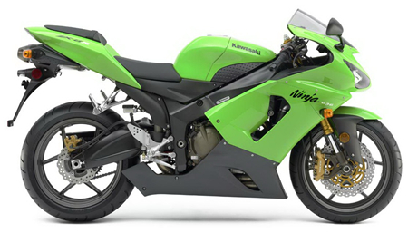 Kawasaki ZX600 & ZX636 (ZX-6R) Motorcycle Service Repair Manual