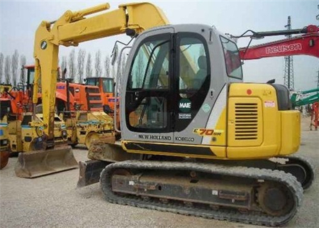 New Holland E70SR Midi Crawler Excavator Service Repair Manual