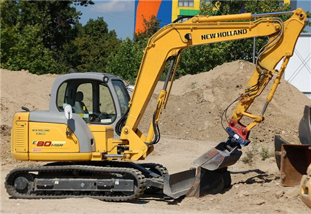 New Holland E80MSR Midi Crawler Excavator Service Repair Manual