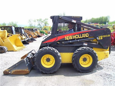 New Holland LS180.B, LS185.B, LS190.B Skid Steer Loader Service Repair Manual