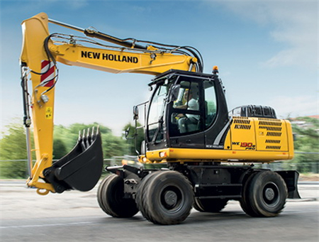 New Holland WE190, WE210 – WE210 Industrial, WE230 – WE230 Industrial Wheeled Excavators