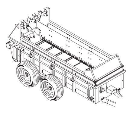 Gehl 175, 250, 325 & 425 Manure Spreaders Parts Manual