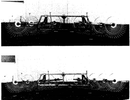 Gehl WR318 / WR320 Finger Wheel V-Rakes Parts Manual