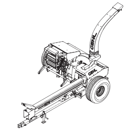 Gehl 1075 Forage Harvester Parts Manual
