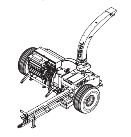 Gehl 1275 Forage Harvester Parts Manual