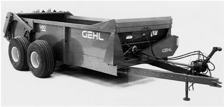 Gehl 1410 Manure Spreader Parts Manual