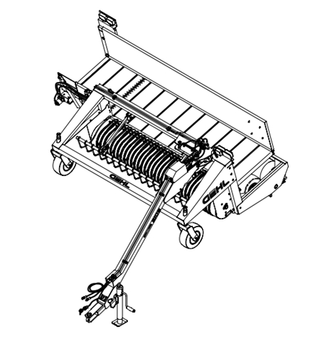 Gehl 2109 Windrow Merger Parts Manual