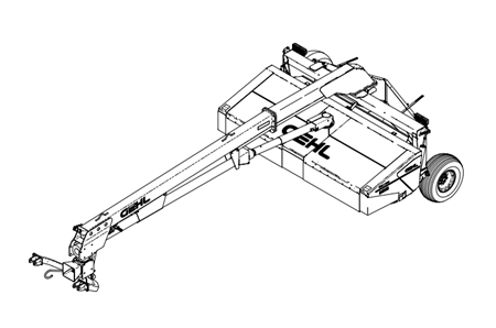 Gehl 2512 Impeller Disc Mower Conditioner Parts Manual