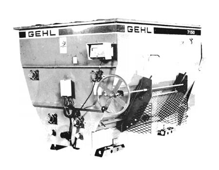 Gehl 7150 Stationary Mixer Feeder Parts Manual