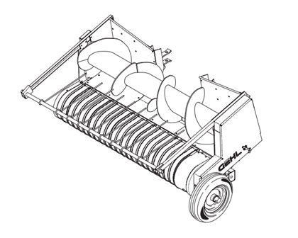 Gehl HA1110 Hay Attachment Parts Manual