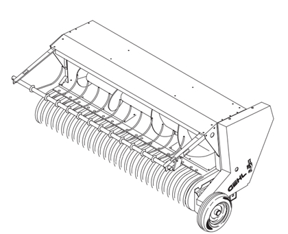 Gehl HA1210 Hay Attachment Parts Manual