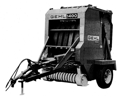 Gehl RB1400 Baler Parts Manual