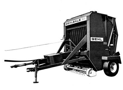 Gehl RB1500 Baler Parts Manual