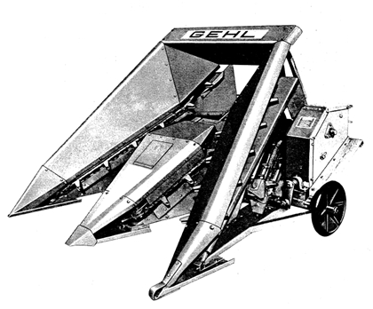 Gehl TR600 Two Row Attachment Parts Manual