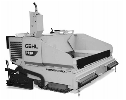 Gehl 1448 Asphalt Paver Parts Manual