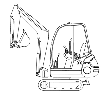 Gehl 142, 152 Mini-excavator Parts Manual