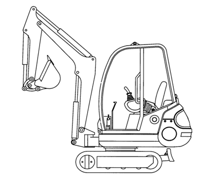 Gehl 192, 222 Mini-excavator Parts Manual