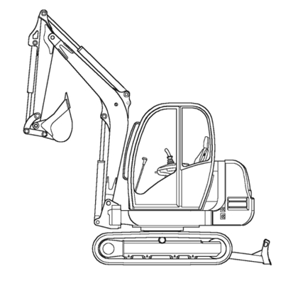 Gehl 193, 223 Compact Excavators Parts Manual