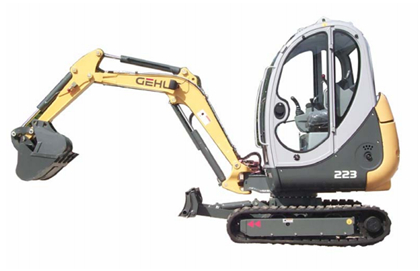 Gehl 223 Compact Excavator Parts Manual