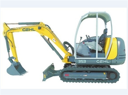 Gehl GE353, GE373 Compact Excavators Parts Manual