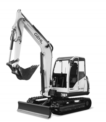 Gehl 502 Compact Excavator Parts Manual