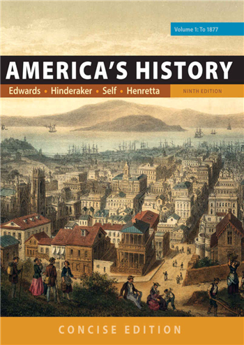 America's History: Concise Edition, Volume 1 9th Edition