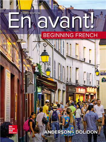 En avant! Beginning French 3rd Edition eTextbook by Bruce Anderson, Annabelle Dolidon