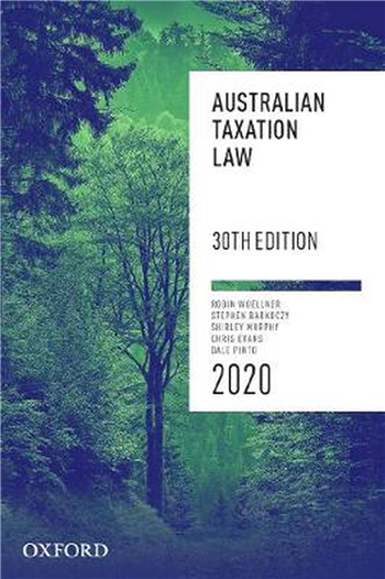 Australian Taxation Law 2020 30th Edition