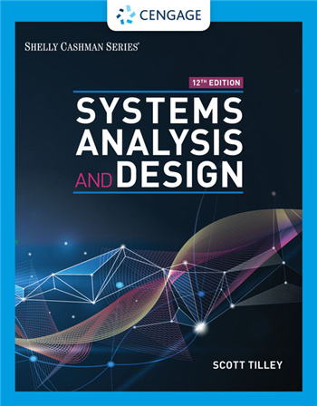 Systems Analysis and Design 12th Edition eTextbook by Scott Tilley