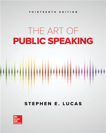 The Art of Public Speaking 13th Edition eTextbook by Stephen Lucas