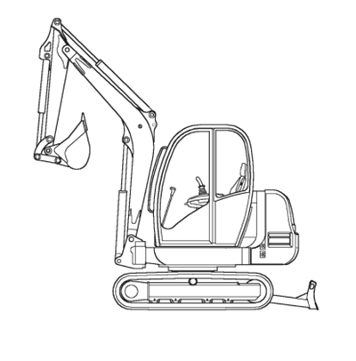 Gehl 802 Compact Excavator Parts Manual