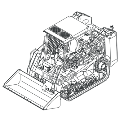 Gehl CTL 65 Compact Track Loader Parts Manual