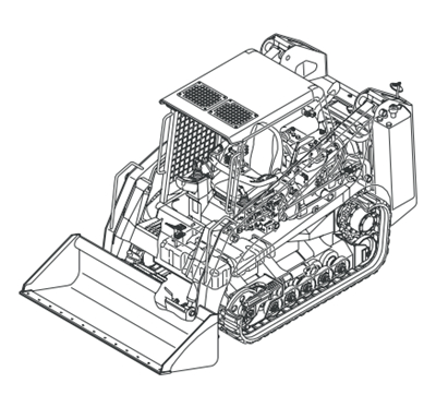 Gehl CTL 75 Compact Track Loader Parts Manual