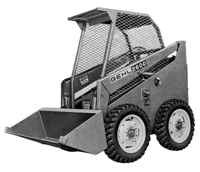 Gehl HL2600 Skid Loader Parts Manual