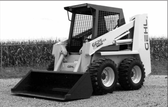 Gehl SL6625 Skid-Steer Loader Parts Manual