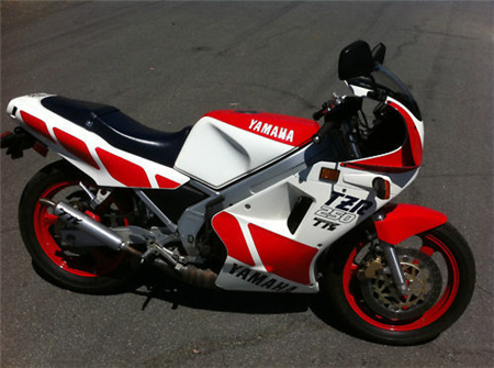 1987 Yamaha TZR250 Motorcycle Service Repair Manual