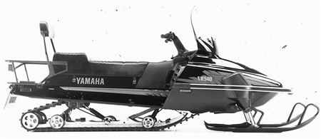 Yamaha VK540, VK540M Snowmobile Service Repair Manual