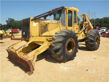 John Deere 540, 548G-III, 360D, 640, 648G-III, 460D, 748G-III, 560D Skidder